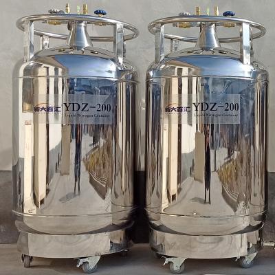 China Experience Superior Temperature Control with 200ltr Low Pressure Liquid Nitrogen Tank for sale