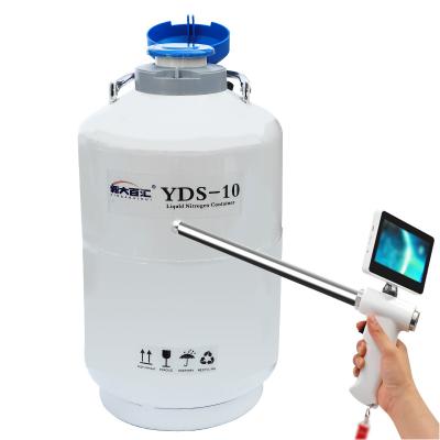 China vet AI gun Artificial insemination portable Cattle semen digital insemination gun for sale