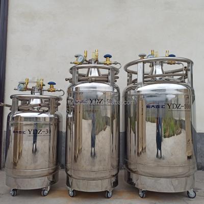 China explosive new products YDZ100 self pressurized Liquid nitrogen supply tank for machining center Pipeline freezing for sale