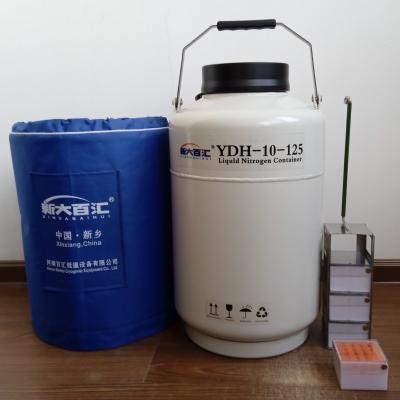 China cold YDS-3H 8/10 liter vapor shippers YDH 25 dry supplier cryoshippers freeze for air shipping sample for sale