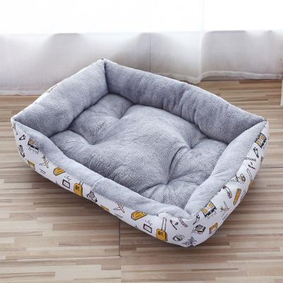 China Viable Factory Wholesale Faux Fur Pet Bed Reliable Quality for sale