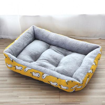 China Plush Faux Fur Dog Beds Deep Sleep Pet Cats Nest Viable Round Warm Round Pet Bed Reliable Selling Quality for sale