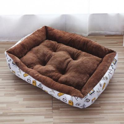 China Factory Wholesale Viable 2in1 Cat Pet Bed and Partially Enclosed Dog Pet Bed Cat in China for sale