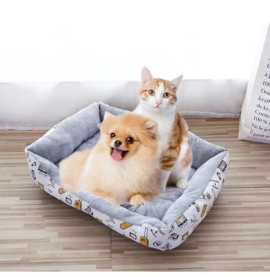 China Factory Wholesale Soft Folding Pet Cat Bed Cat Cave House Pet Cat Bed Reliable Quality Viable for sale