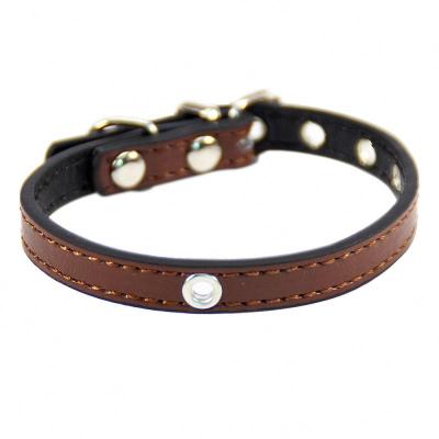 China Hot Sale Personalized Leather Pet Collar Reliable Quality for sale