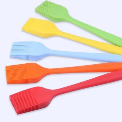 China 2021 Hot Viable Silicone Baking BBQ Basting Brush Bakeware Pastry Bread Oil Cream Cooking Kitchen Cooking Tools For Outdoor Camping for sale