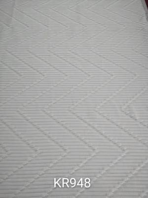 China Jacquardwebstuhl-Matratzen-Gewebe-Riss des Polyester-400gsm beständig zu verkaufen