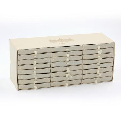 China Biodegradable Drawer Storage Packaging Sliding Cardboard Box Multi-Drawer Box for sale