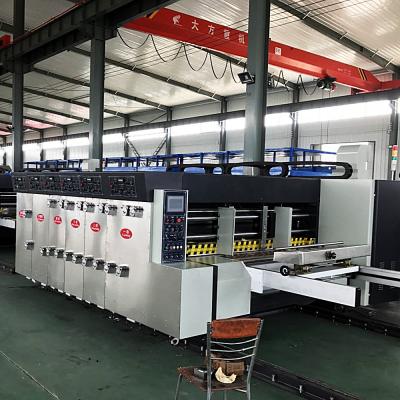 China Factory GMYK automatic flexo slotter machine for corrugated board for sale