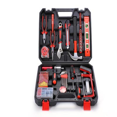 China 110pcs Multi-function Tool Kit Household Hot Selling General Tool Kit With Plastic Tool Box Storage Case Box Tool Kit for sale