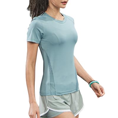 China Breathable Polyester Multi-Color Multifunctional Spandex Breathable Fitness Fashion Women Yoga Tops Wear for sale