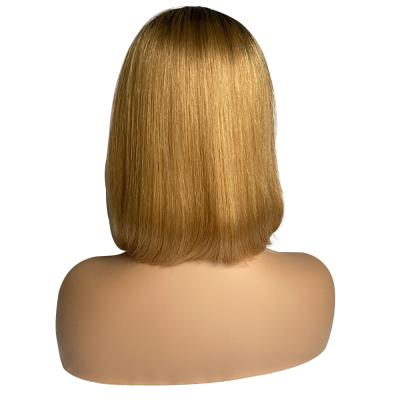 China Hot Selling Multicolor Hair Wigs Fashion 13*4 Bob Style Transparent Straight Wave Lace Front for sale