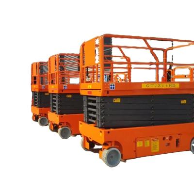 China Hotels Design Unique Hot Selling Self Propelled Hydraulic Automatic Walking Scissor Lift for sale