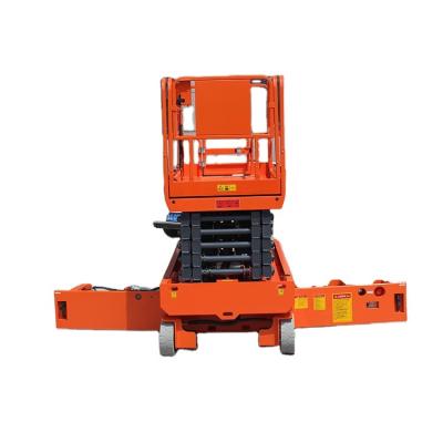 China Low Price New Hotels Type Self Propelled Scissor Work Lift Platform for sale