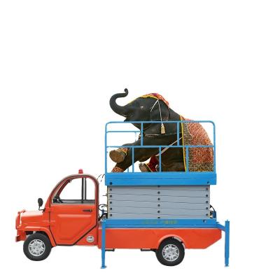 China Hotels Wholesale High Quality Self Propelled Lift Table Indoor or Outdoor Use Scissor Lift for sale