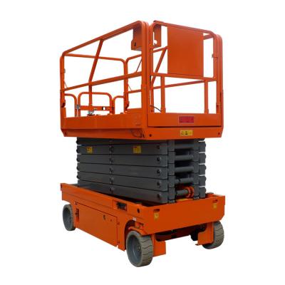 China Hotels Wholesale Good Quality Customized Mobile Scissor Lift Work Platform Lifts Electric Mini Scissor Lift for sale