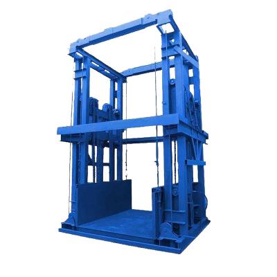 China Easy Operation Safety Convenience Top Sell Guaranteed Quality Guide Rail Warehouse Lift Platform Hydraulic Cargo Lift for sale