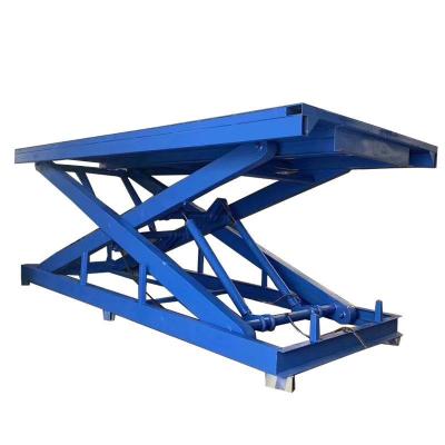 China Interesting hotel factory supply price small hydraulic stationary hydraulic scissor lift table 3 meters for sale