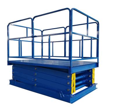 China Hot Selling Safety Easy Operation Convenience Good Quality Hydraulic Scissor Lift Platform Car Lift Wemet Lift Machinery Store for sale