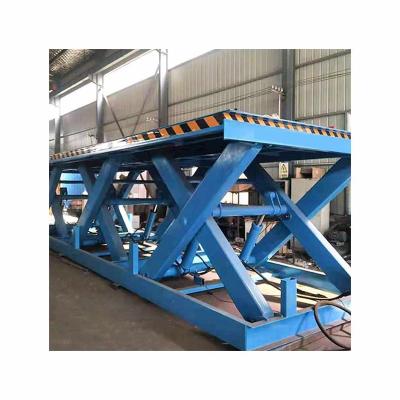 China Hotels factory price warehouse electric hydraulic scissor lift tables platform lift for goods with ce for sale