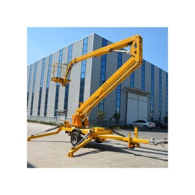 China Widely telescopic spider boom lift used for maintenance and installation of high construction for sale