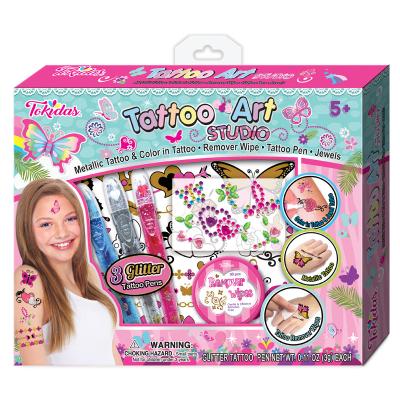 China 50% Paper Pretend Makeup for Girl-Tattoo Art Studio Shanghai, China Other Educational Toys, Makeup Toys for sale