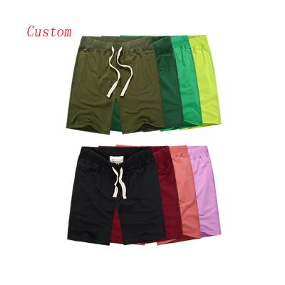 China Men's Casual Drawstring Shorts Custom Made Quick-Dry Empty Men's Drawstring Shorts Summer Beach Short Shorts for sale