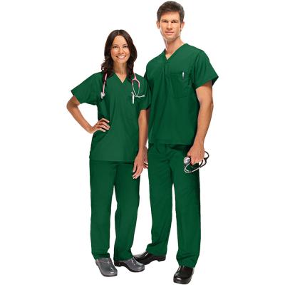 China High Quality Customized Hospital Hospital Uniforms Scrubs Nursing Tops and Pants Men and Women Scrubs Sets for sale