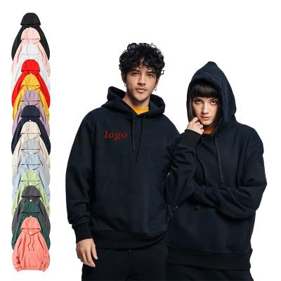 China Wholesale Custom Cotton Unisex Organic Plain Long Sleeves Hoody Anti Wrinkle Hoody Logo Hoodies Pullover Sweatshirt Oversized Sweatshirt for sale