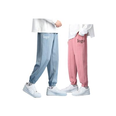 China Wholesale Anti-Wrinkle Sweat Track 100% Polyester Training Pencil Pants New Design Loose Sweatpants Custom Logo Mens Pants Mens Sweatpants for sale