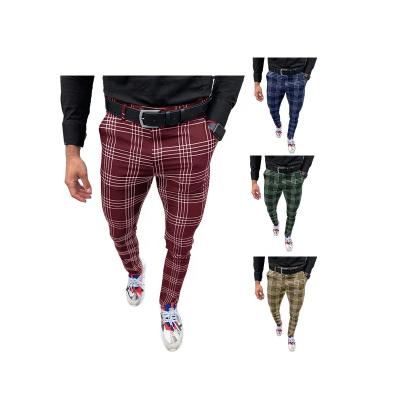 China Custom Made Anti-Wrinkle Mens Quick Dry Nylon Work Long Plus Size Men Summer Twill Pants Trousers 3XL Formal Men Plaid Pants for sale