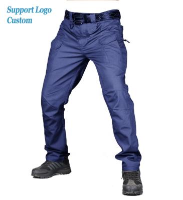 China Hot Selling Anti-Wrinkle Tactical Mens Outdoor Casual Pants Army Work Multi Pockets Increasing Multi Color Men Trousers Cargo Pants for sale