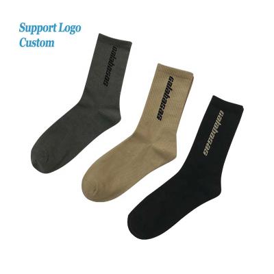 China Hot Selling High Quality OEM QUICK DRY Sports Custom Socks Mens Cotton Basketball Socks Own Socks Custom Skate Mens Unisex Design for sale