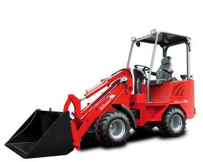 China Hotels CE EPA wl10 hydrostatic loader world 0.6ton 0.8ton multifunction compact articulating front end wheel loader for sale