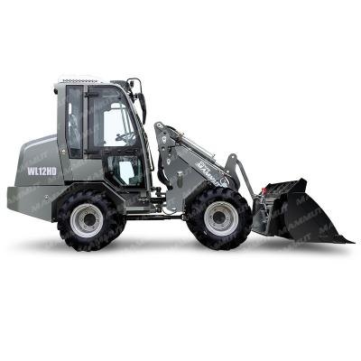 China Hotels WL12HD 1000kg Construction machinery compact Hydrostatic mini loader with EPA4 engine for sale