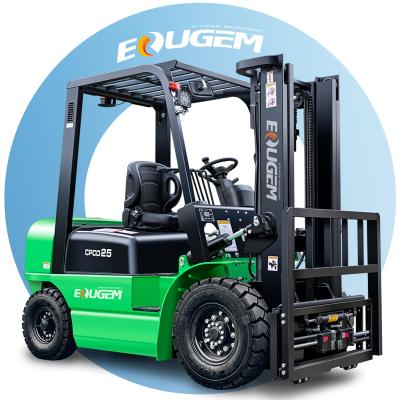 China Building Material Shops With side shifter 2.5ton 3ton 3.5 ton rough terrain forklift truck for sale