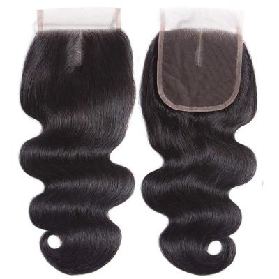 China 100% Aglined Indian Wholesale Virgin Hair Cuticle Virgin Hair Lace Closure And Laec Indian Headband for sale