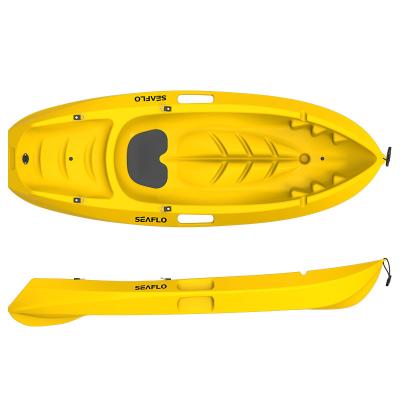 China PE No Single Seat Inflatable Rowing Boat Canadian Canoe for sale