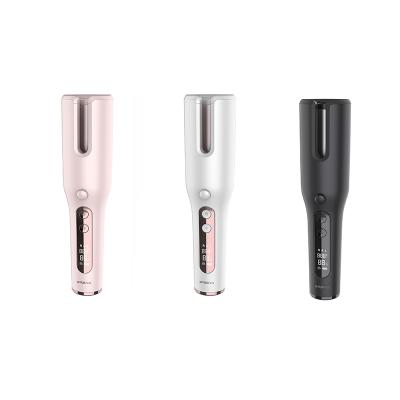 China 2021 hot sale rechargeable magic wireless professional portable electric automatic hair curler hair curler wave hair curler for sale