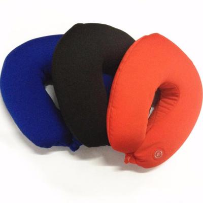 China Relax /Massage/Eliminate Memory Foam Pillow U-Shape Neck Pillow Massage Headrest For Office Flight Pillow for sale