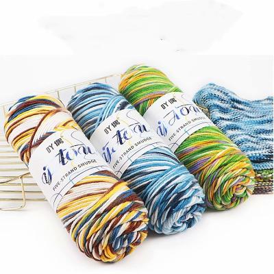 China Wholesale 100g 5ply Milk Cotton Yarn DIY 100g Colorful Yarn Anti-pilling Hand Knitting Yarn Hand Knitting Yarn for sale