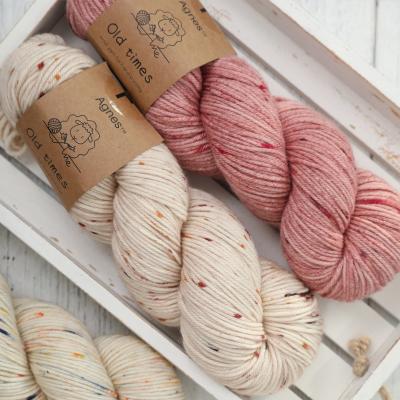 China Super Soft Viable Dye 100g Merino Merino Yarn Lana Sweater Yarn DIY Woven Knitting Splash Medium Chunky Yarn Woolen Yarn for sale