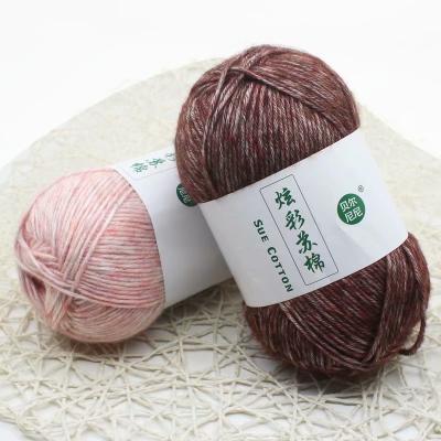 China Wholesale Soft Yarn Blend 100g Spray Dye Acrylic Anti-pilling Yarn For Sweater Knitting Cardigans for sale