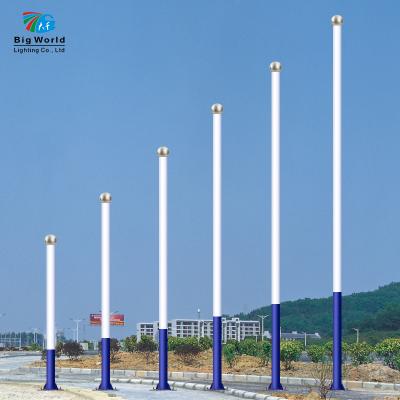 China Square Poles Solar Light Outdoor Aluminum Light Poles Led Pole Light for sale