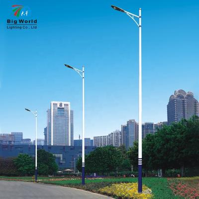 China Lighting Pole Decorative Square Outdoor Solar Light Pole Led Light Pole for sale