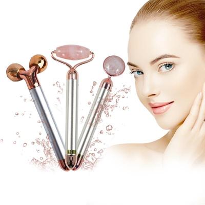 China Wrinkle Remover New Trend Factory Customized Jade Facial Roller Massager Electric On Neck for sale