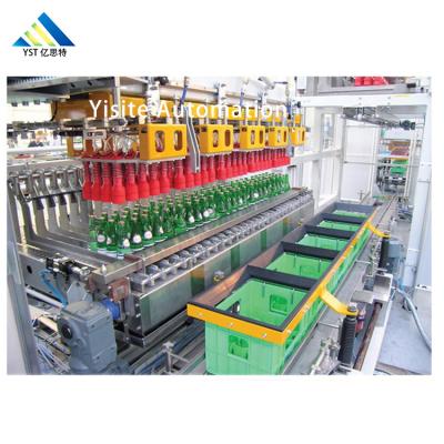 China Yisite High Tech Food Robotic Stacking Machine For Bottle Bundle Packing for sale