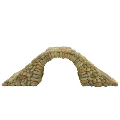 China Europe Z14602A Polyresin only 7.6 in. in length imitate cobblestone bridge carves decoration bridge gardening figurines for sale