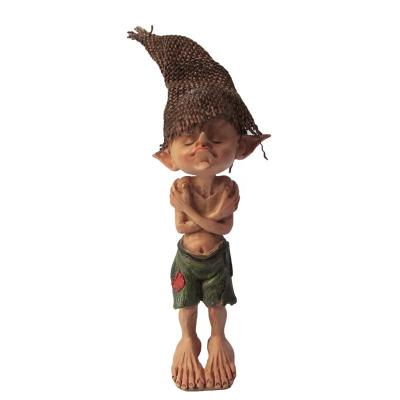 China Europe Handwork Garden Elves Elf Statues Resin Eidolon Figurine Souvenir Z08554A For Decor for sale