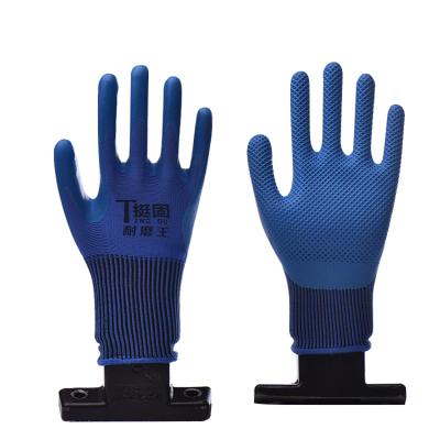 China Factory Supply Comfortable Work Safety Working Gloves Latex Thickened Gloves for sale